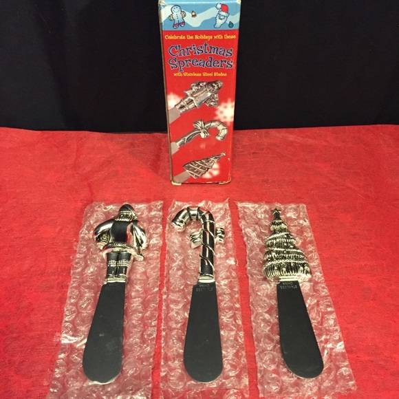 NIB Christmas Spreaders Set of 3! 🎅🎄 - Picture 2 of 7